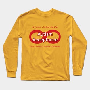 Autism Acceptance Long Sleeve T-Shirt